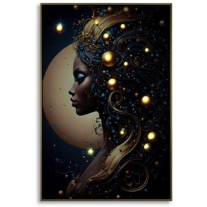 Tablou pe perete Mauro Ferretti "Minerva" cu LED – ramă 60x90 cm