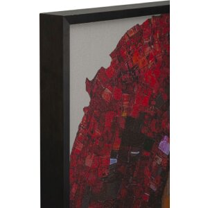 Pictură de perete Mauro Ferretti „Afro” cu LED – 3D, 60x90 cm