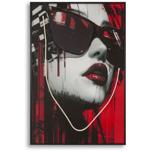 Mauro Ferretti Pictură pe perete „Psyco” cu LED – 3D, 60x90 cm