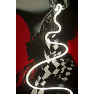 Tablou pe perete Mauro Ferretti „Psyco” cu LED și aplicație 3D