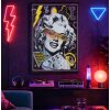 Painting LED pe pânză „Marilin” 60x90 cm – Aplicații 3D acrilice