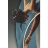 Imagine LED pe pernă „Dancer” 60x90 cm – aplicații acrilice 3D