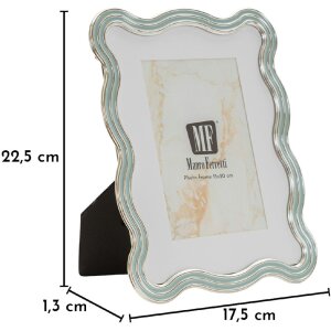 Rama foto Mauro Ferretti "Elizabeth" 15x20 cm, albastru deschis