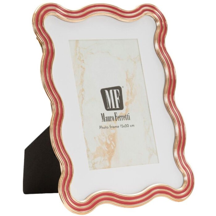 Rama foto „Elizabeth” 15x20 cm roșie Mauro Ferretti