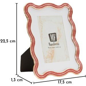 Rama foto „Elizabeth” 15x20 cm roșie Mauro Ferretti