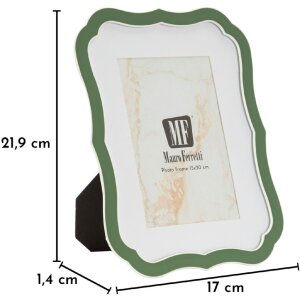 Ramă foto Mauro Ferretti "Margot" 15x20 cm Verde