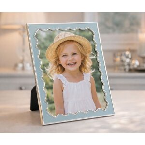 Ramă foto „Juliette” 12,5x17,5 cm, albastru deschis, Mauro Ferretti