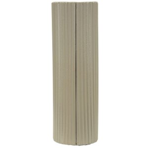 Vază „Frankfurt” Mauro Ferretti, fier, albă, 21x12x36 cm