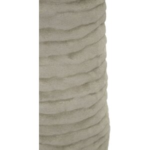 Vază „Lima Open” Mauro Ferretti, ceramică, gri/orășel, Ø15,5x40 cm