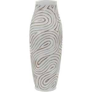 Vază "Oblix" Mauro Ferretti, alb lucios,...