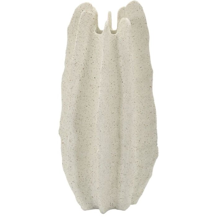 Vază „Ester“ Mauro Ferretti, Ø23x50 cm, din polyresin, design sculptural organic