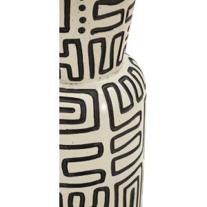 Vază „Nairobi” Mauro Ferretti, albastru/neagră, Ø15,5x65 cm