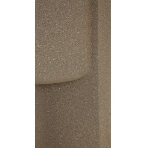 Stâlp pentru vase de flori „Moai” Ø39x80,5 cm, maro, Mauro Ferretti