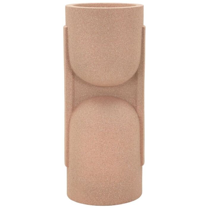 Stâlp pentru vas de flori exterior „Nui” 38x36x91 cm Roșu