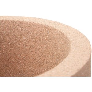 Stâlp pentru vas de flori exterior „Nui” 38x36x91 cm Roșu