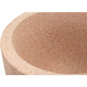 Stâlp pentru vază cu flori „Nui” 36x34x70,5 cm Roșu Mauro Ferretti