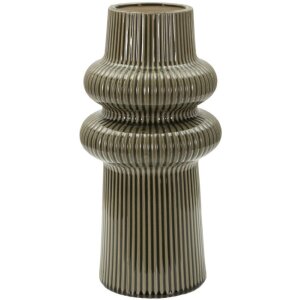 Mauro Ferretti Vase HARMONY Ø18x36cm Keramik Grün