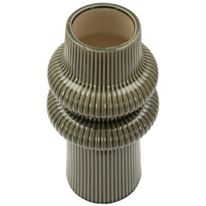 Mauro Ferretti Vase HARMONY Ø18x36cm Keramik Grün