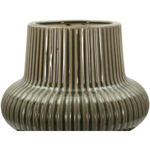 Mauro Ferretti Vase HARMONY Ø18x36cm Keramik Grün