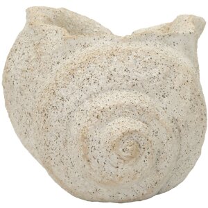 Mauro Ferretti Vase SHELL SAND Beige 35x23x18cm