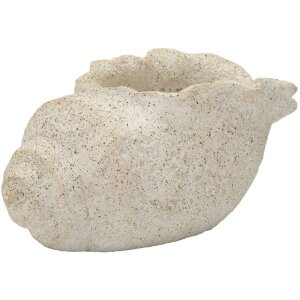 Mauro Ferretti Vase SHELL SAND Beige 35x23x18cm