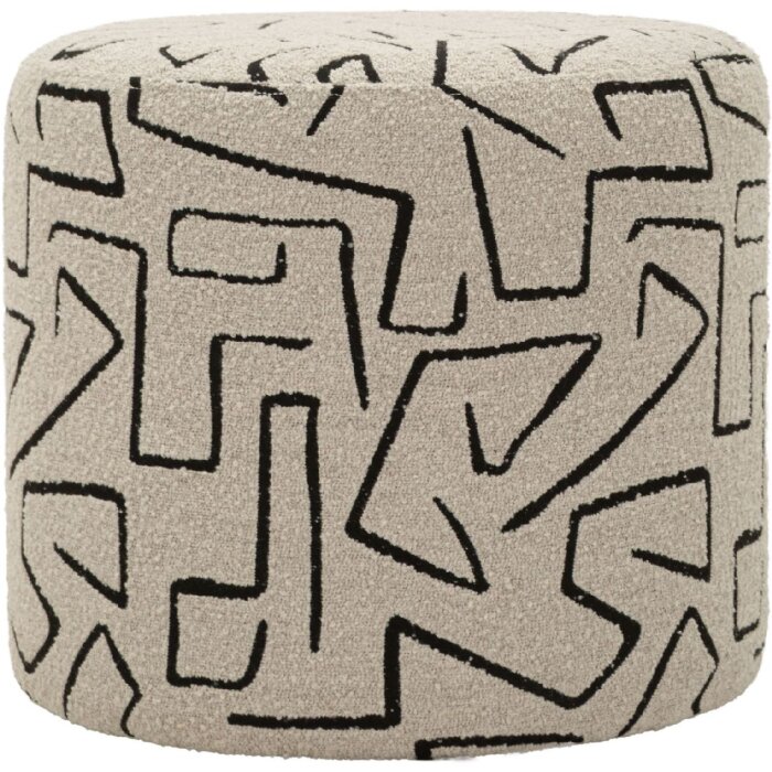 Mauro Ferretti Puff NAIROBI Multicolor Ø44x40cm