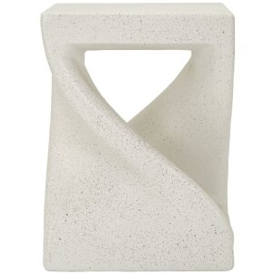 Mauro Ferretti Beistelltisch Z 34x34x45 cm Creme