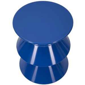 Mauro Ferretti Beistelltisch ZAG Ø37,5x45 cm Blau