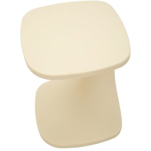 Mauro Ferretti Beistelltisch Ibiza Weiß 42x42x52 cm Kunststoff