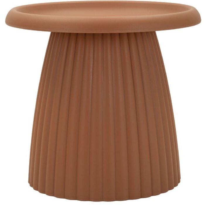 Mauro Ferretti Beistelltisch Geax Rot Ø50x45 cm Kunststoff