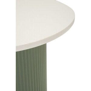 Mauro Ferretti Beistelltisch Frankfurt Marble 40x42x45 cm Grün Weiß