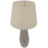 Lampe de masă Mauro Ferretti Hanoi, Ø 35x69,5 cm, poliresină, fier, textil