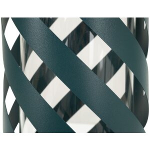 Lateră Saturno Ottanio Twist Mauro Ferretti, Ø23x43 cm, metal și sticlă