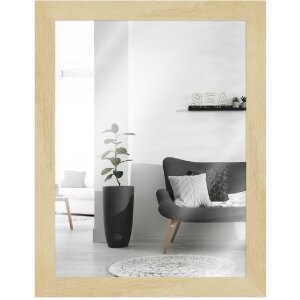 Oglinda de perete MendeFrames H970 natur 50x65 cm
