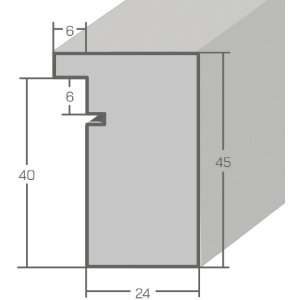 Rama foto din lemn masiv MendeFrames H970, 70x70 cm, sticlă transparentă