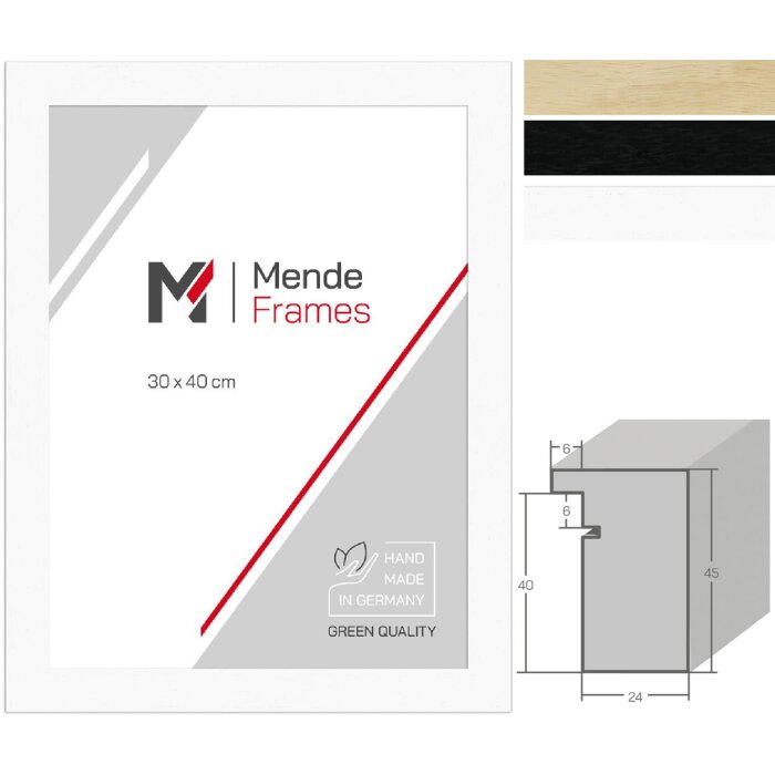 MendeFrames H970 Rama foto lemn masiv 40 mm adancime insertie