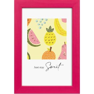 Rama foto Goldbuch Lunaro – ramă foto din lemn cu profil plat, în culori trendy