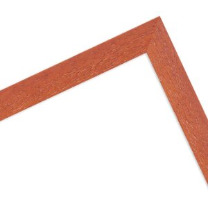 Ramă foto MendeFrames 960 din lemn de cireș 30x30 cm cu sticlă de muzeu