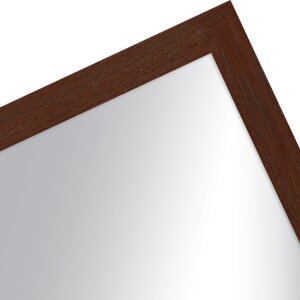 Oglindă de perete MendeFrames H960 nuc 70x100 cm, profil din lemn
