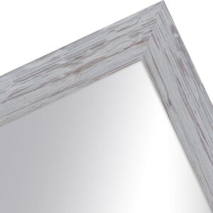 Oglindă de perete MendeFrames H750, stil Strandhaus, gri, 20x20 cm