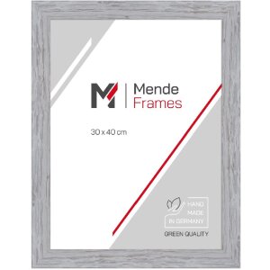 Rama foto MendeFrames H750 din lemn masiv, 20x25 cm, gri,...