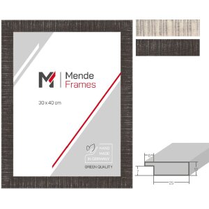 Ramă foto MendeFrames H710 Shabby-Chic din lemn masiv, maro/cremă