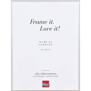Rama foto Effect B1 Alu S1, rezistentă la flăcări, negru sau argintiu, 13x18-70x100 cm