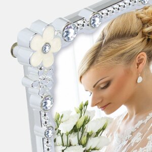 Ramă foto metalică ZEP Strauss 10x15 cm, fundal satin,...