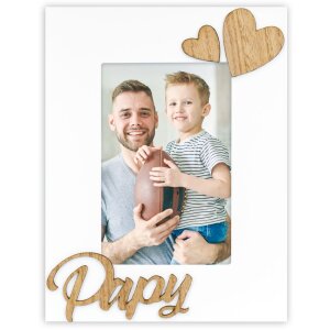 ZEP ramă foto Papy 10x15 cm alb format portret