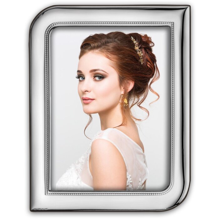 Rama foto ZEP Monreale argint, cu suport, 10x15/13x18/15x20 cm