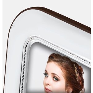 Rama foto ZEP Monreale argint, cu suport,...