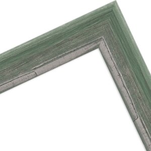 Rama foto MendeFrames H640, stil Shabby-Chic, verde, 45x60 cm, cu sticlă de muzeu