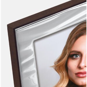 Rama foto ZEP Grosseto versilberată cu spate din lemn...