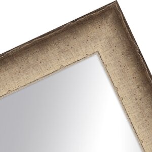 Oglindă de perete MendeFrames H620 Antic 50x65 cm, culoare ivoar